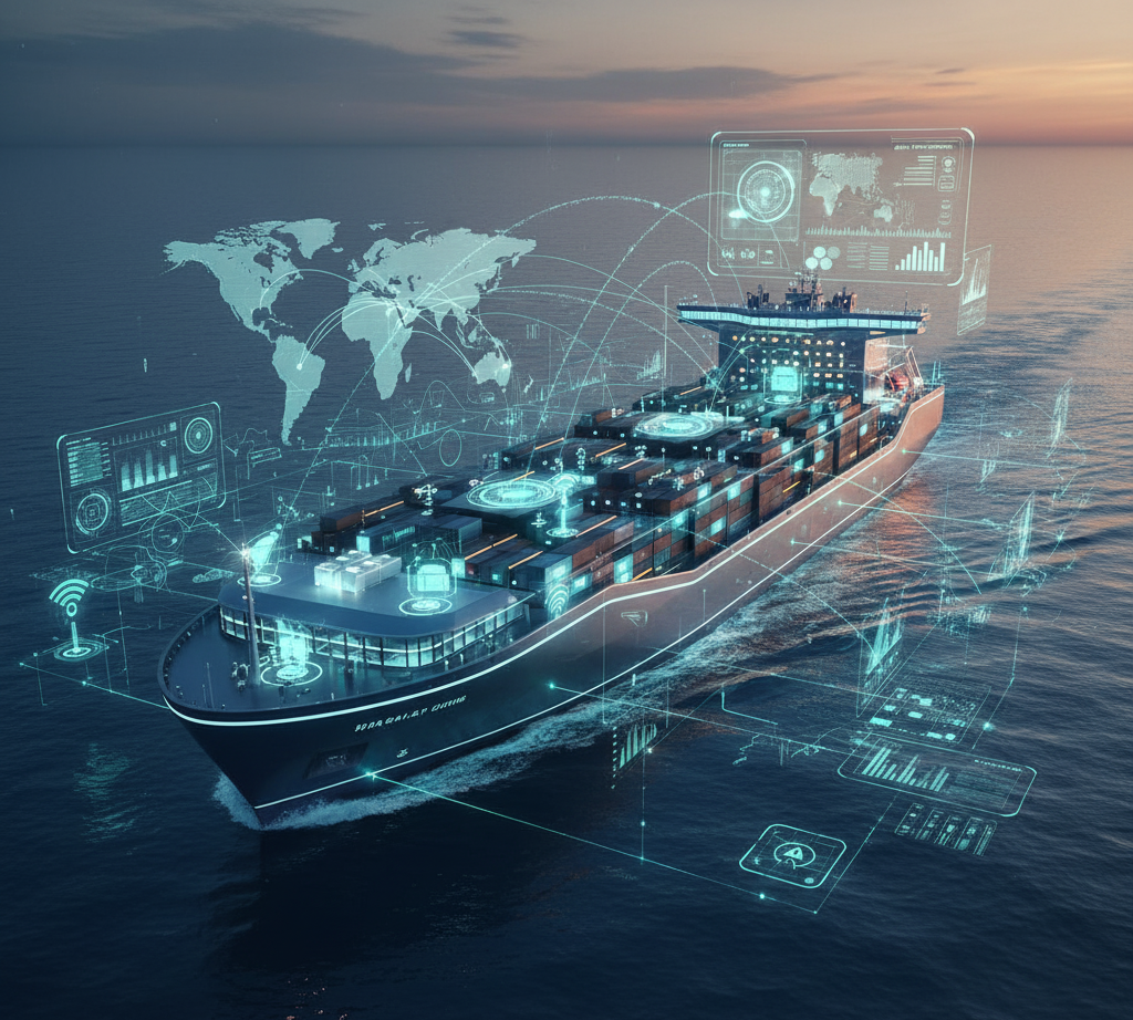 Smart Shipping & Digitalization: AI, IoT and the Future of Maritime Operations