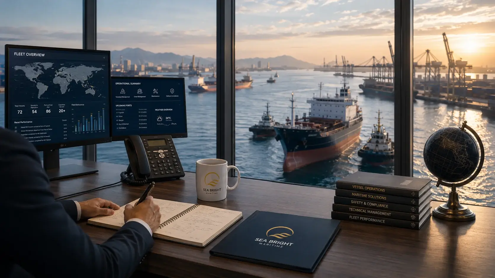 Ship Management Control Room